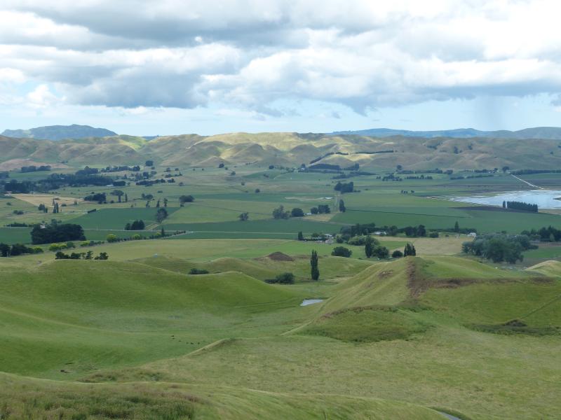 Not quite the beautiful vibrancy that we saw from the gravel road