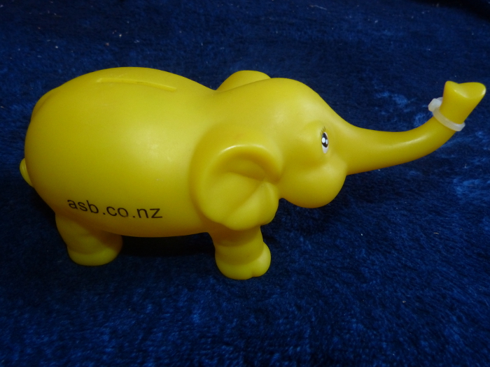 A children's bank account money box