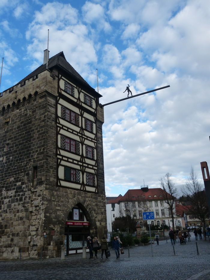 Tightrope walker, Esslingen